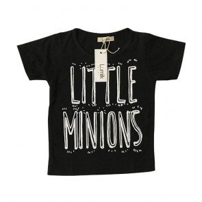 lumik-Little Minion Black Tee Special Store-