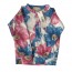 lumik-Blue & Pink Floral Cardigan-