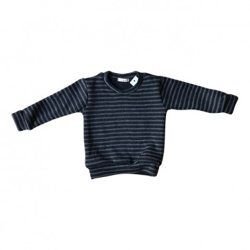 lumik-Grey Stripes Sweater-