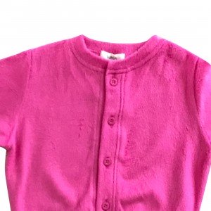 lumik-Lumik Pink Plain Cardigan-