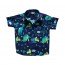 lumik-Lumik Navy Dinosaurus Baby Shirt-