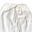 lumik-Lumik White Plain Button Skirt-