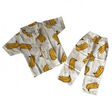 lumik-Banana White Pajama-