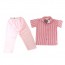 lumik-Pajamas Pink Stripes-