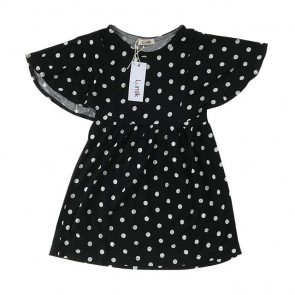 lumik-Black Dots Formal Dress-