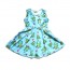lumik-Green Froggy Play Dress-